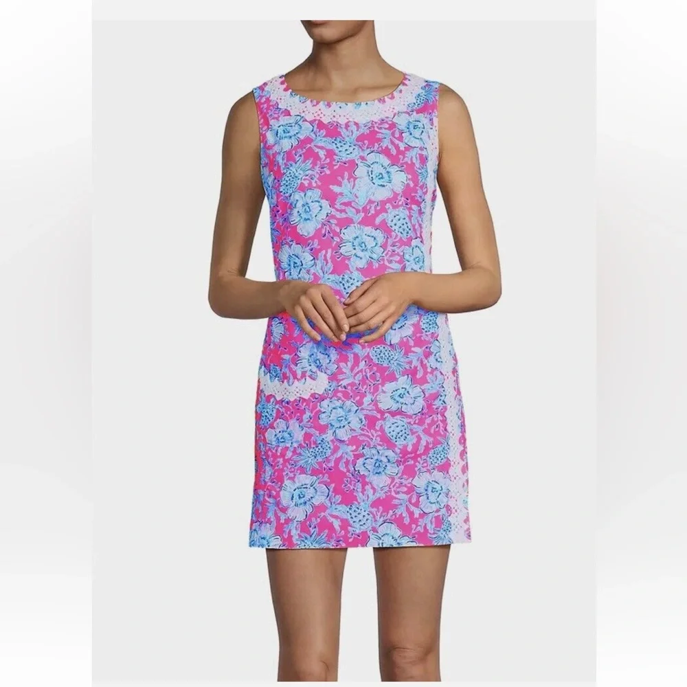 NWT Lilly Pulitzer Ginge Floral Shift Romper - Picture 9 of 16